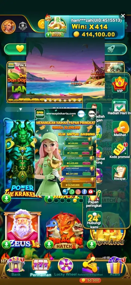 Spin Harta permainan slot
